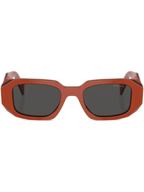 Prada Eyewear rectangle-frame sunglasses Orange SPR17W12N5S0