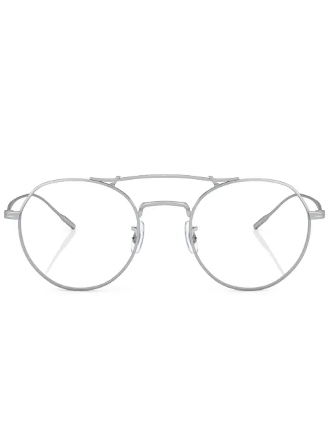 Oliver Peoples Reymont round-frame glasses Silver OV1309ST5254SB