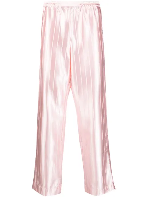 Winnie NY stripe-print trousers Pink WN3SMT14APT1367