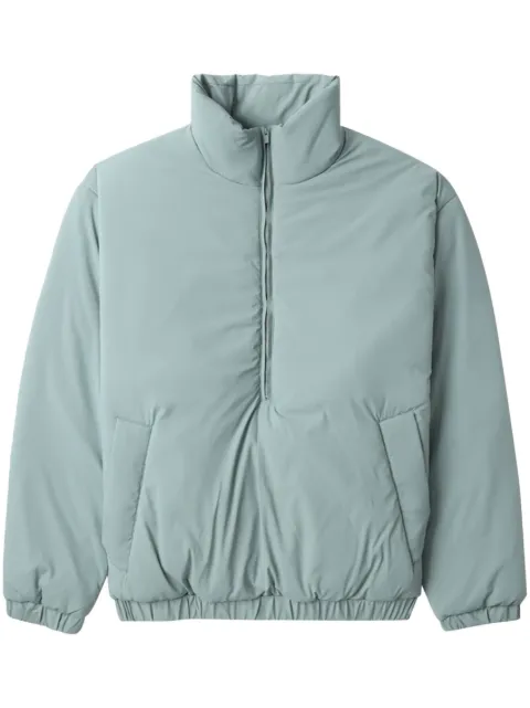 FEAR OF GOD ESSENTIALS high-neck puffer jacket Blue 202BT224181FB