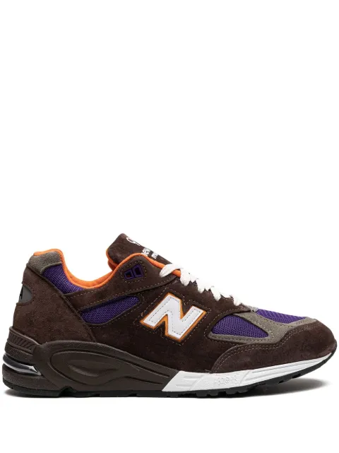 New Balance Made in USA 990v2 "Brown/Orange/Purple" sneakers Brown M990BR2
