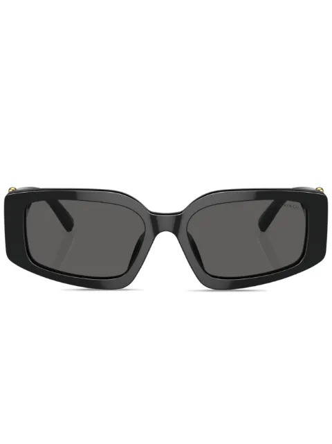Tiffany & Co Eyewear tinted-lenses rectangle-frame sunglasses Black TF4208U8001S4