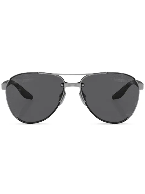Prada Linea Rossa aviator-frame sunglasses Black SPS51Y5AV07U