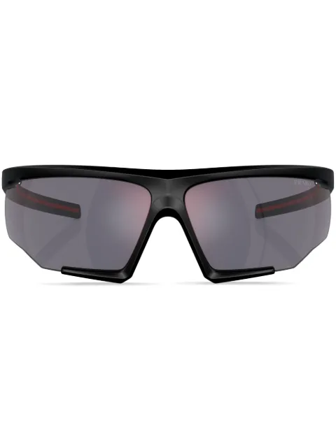 Prada Linea Rossa oversize-frame sunglasses Black SPS07YDG010A