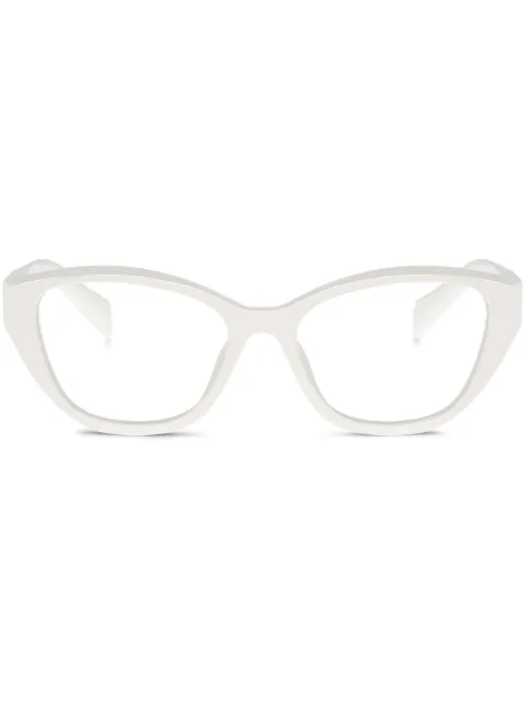 Prada Eyewear cat-eye frame glasses Black SPR21ZV17K1O1