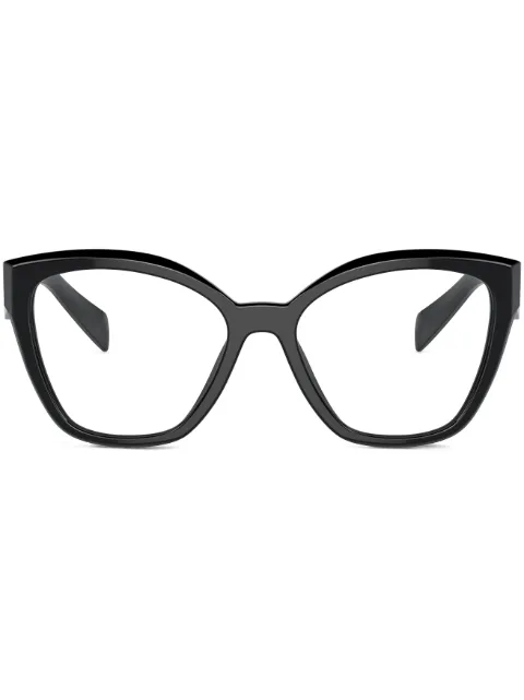Prada Eyewear oversize-frame glasses Black SPR20ZV16K1O1