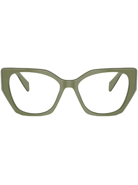 Prada Eyewear oversize-frame glasses Green SPR18WV13J1O1