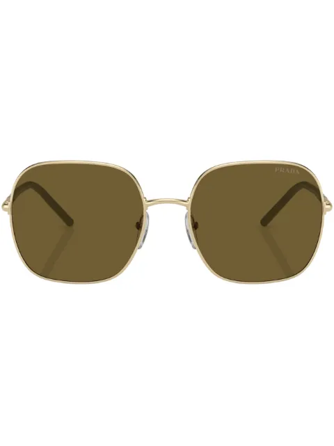 Prada Eyewear round-frame sunglasses Gold SPR67XZVN01T