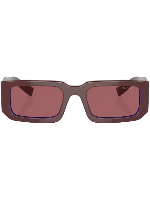 Prada Eyewear rectangle-frame sunglasses Red SPR06Y16M08S