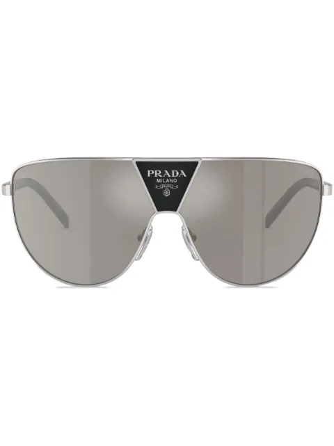 Prada Eyewear oversize-frame sunglasses Silver SPR69Z1BC2B0