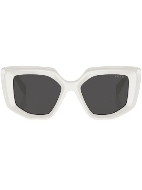 Prada Eyewear cat-eye frame sunglasses White PR14ZS