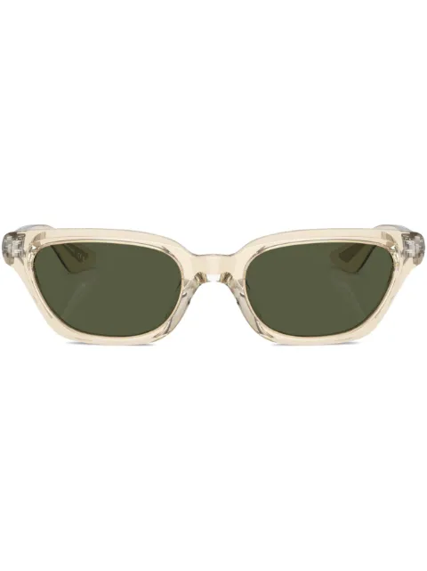 Oliver Peoples transparent cat-eye frame sunglasses Yellow OV5512SU