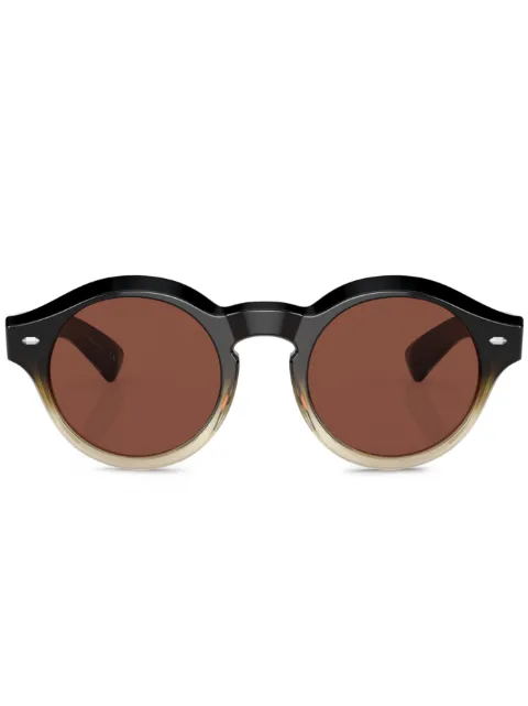 Oliver Peoples Cassavet round sunglasses Black OV5493SU1748C5