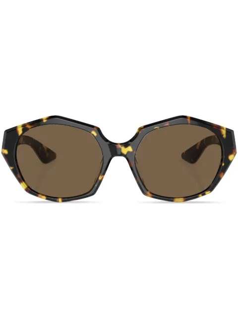 Oliver Peoples geometric-frame tinted sunglasses Green OV5511SU