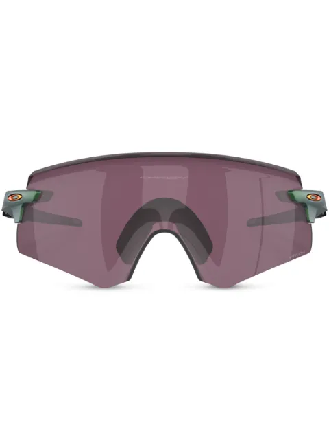 Oakley Encoder geometric-frame sunglasses Green OO9471947116