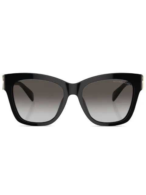 Michael Kors logo-plaque tinted sunglasses Black MK2182U30058G