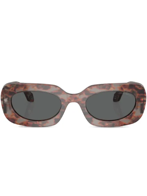 Giorgio Armani logo-print sunglasses Grey AR81825976B1