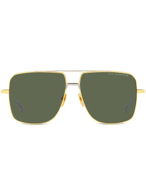 Dita Eyewear Dubsystem metal sunglasses Gold DTS1571