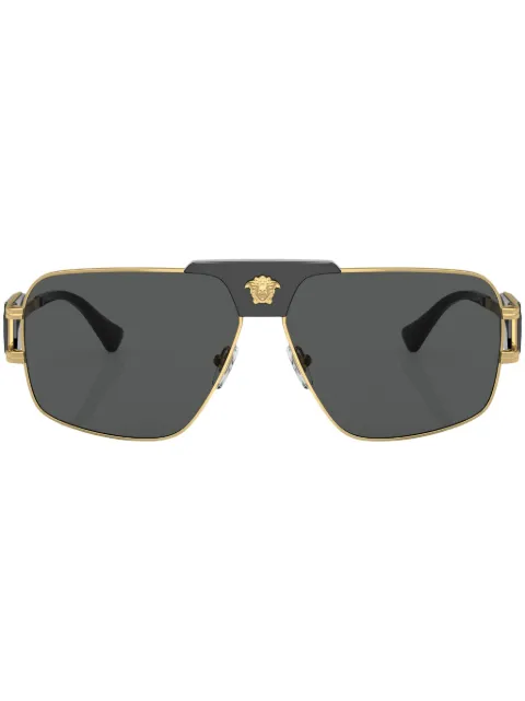 Versace Eyewear Special Project square-frame sunglasses Gold VE2251100287