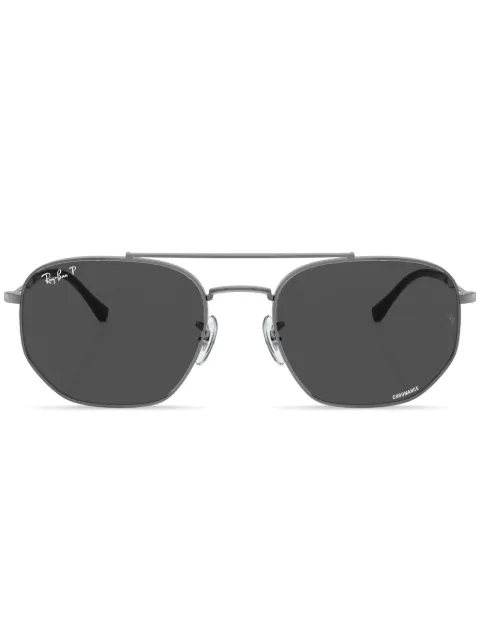 Ray-Ban square-frame sunglasses Grey RB3707004K8