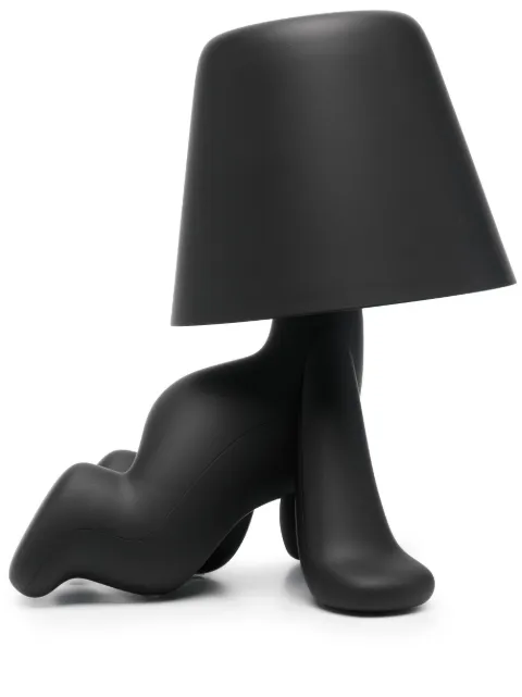 Qeeboo Sweet Brothers Ron rechargeable lamp Black 385012