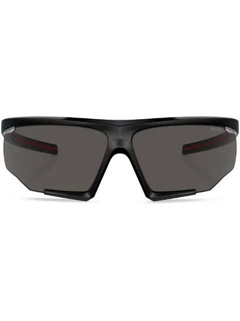 Prada Linea Rossa oversize-frame sunglasses Black SPS07YDG006F