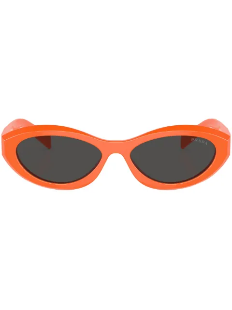 Prada Eyewear cat-eye frame sunglasses Orange SPR26Z12L08Z