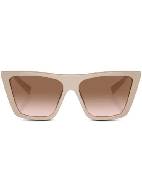Prada Eyewear butterfly-frame sunglasses Brown SPR21Z11I0A6