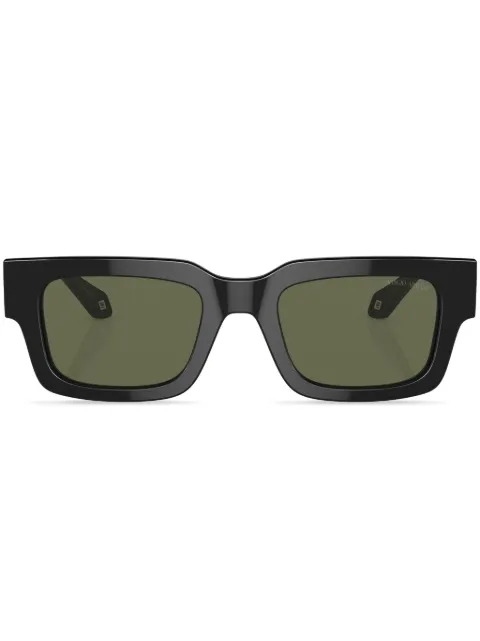 Giorgio Armani rectangle-frame tinted-lenses sunglasses Black AR8184U587558