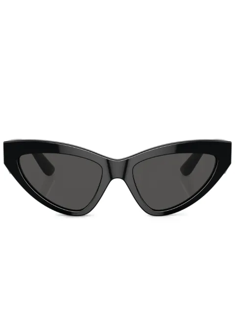 Dolce & Gabbana Eyewear tinted cat-eye sunglasses Black DG443950187