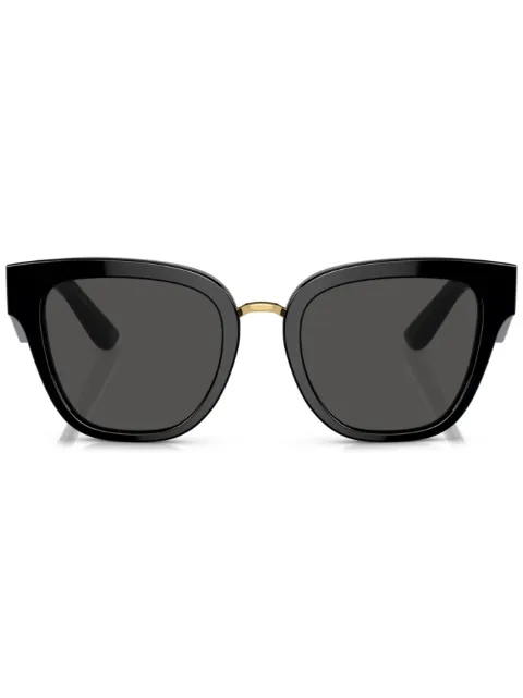 Dolce & Gabbana Eyewear tinted square-frame sunglasses Black DG443750187