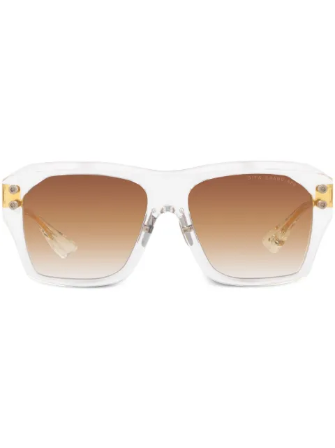 Dita Eyewear square frame sunglasses Neutrals DTS4172
