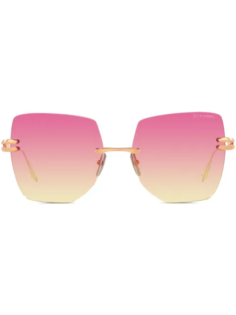 Dita Eyewear Embra gradient-lenses sunglasses Gold DTS1552