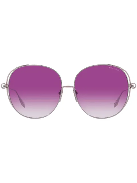 Dita Eyewear Arohz round-frame sunglasses Silver DTS1562