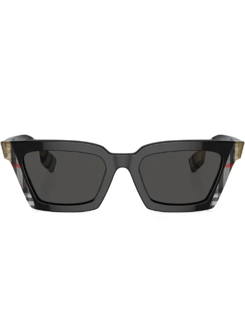 Burberry Eyewear Briar check-print sunglasses Black BE4392U405587