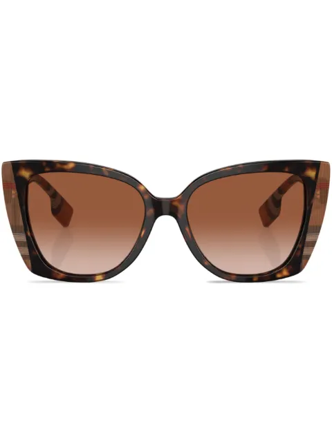 Burberry Eyewear Meryl tortoiseshell-effect sunglasses Brown BE4393405313