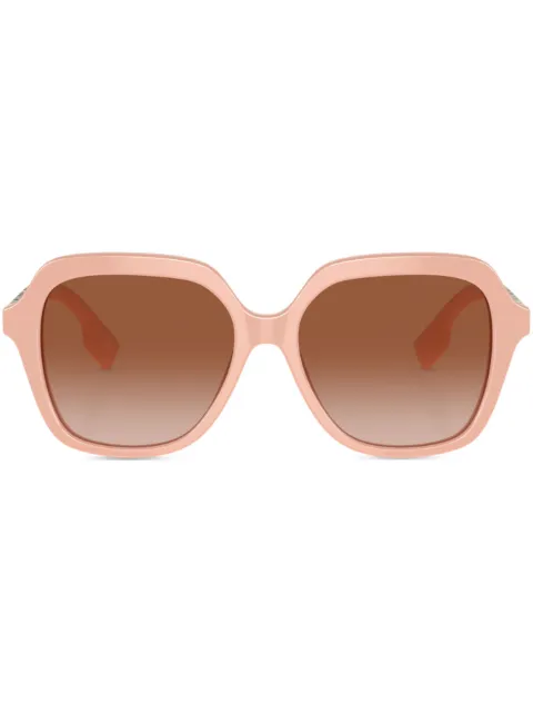 Burberry Eyewear Joni logo-lettering sunglasses Pink BE4389406113