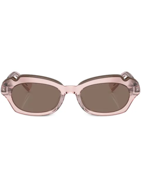 Alain Mikli transparent round-frame sunglasses Pink A050710043G