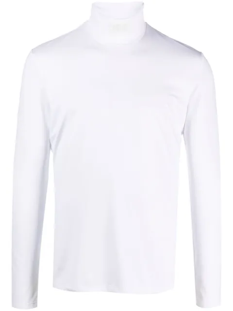 VTMNTS roll-neck long-sleeved T-shirt White VL16TO180W