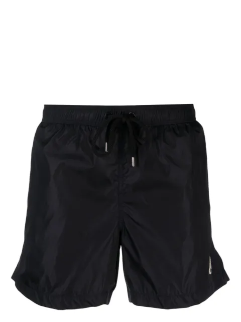 Moncler logo swim shorts Blue L20912C0000453326