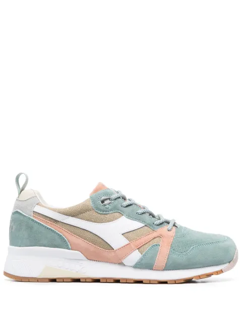 Diadora panelled low-top sneakers Blue DESERT201175801