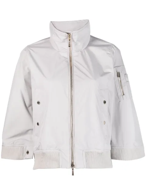 Moorer wide-sleeve bomber jacket Neutrals GI100799OLLISTP