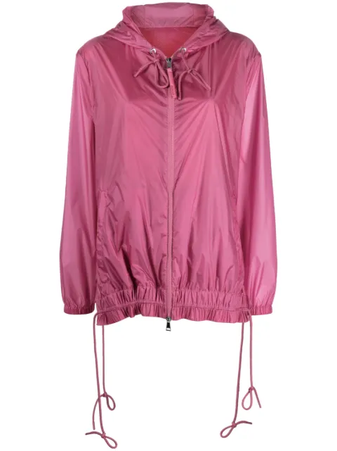 Moncler hooded rain jacket Pink I10931A00128595YT