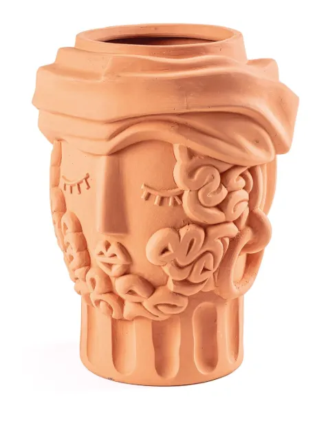 Seletti Magna Graecia vase Brown 11506