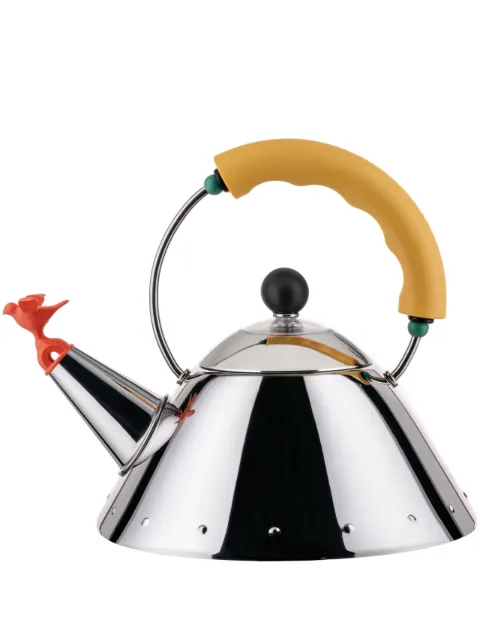 Alessi Bird metallic-effect kettle Silver 90931Y
