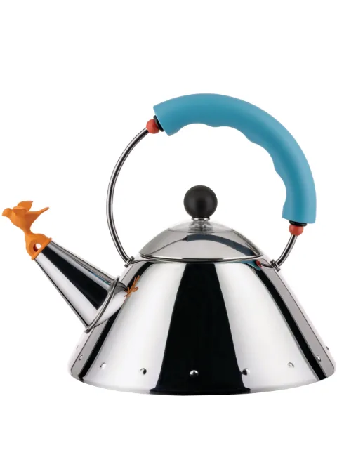 Alessi Bird metallic-effect kettle Silver 90931LAZ