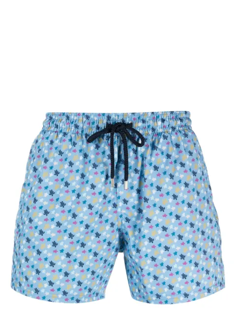 Vilebrequin Moorise turtle print swim shorts Blue MOORISEU3F39N