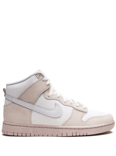 Nike Dunk High Retro PRM "Cracked Leather Swoosh" sneakers Pink DV0822