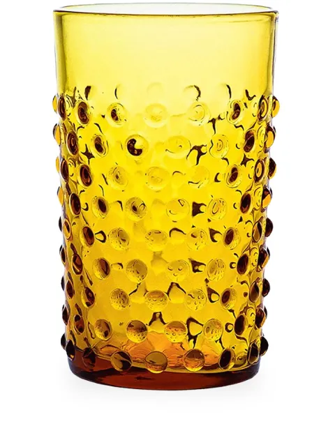 KLIMCHI Hobnail textured-finish tumblers (set of 6) Orange 210132008527