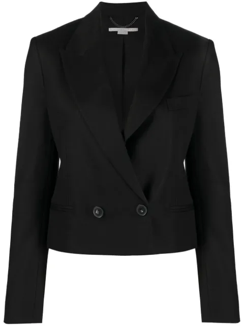 Stella McCartney double-breasted blazer Black 6500543BU655